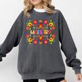 Maestra Cinco De Mayo Spanish Mexican Teacher Comfort Colors Sweatshirt Pepper Maestra Cinco De Mayo Spanish Mexican Teacher Comfort Colors Sweatshirt Pepper