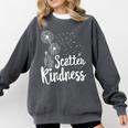 Matching Unity Day Orange Teacher Kindness Be Kind 2024 Comfort Colors Sweatshirt Pepper