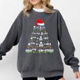 Math Equation Merry X-Mas Math Teacher Christmas Humor Men Women Kids Comfort Colors Sweatshirt Pepper