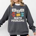 Math Problems Symbols Teacher Back To School Girl Boy Comfort Colors Sweatshirt Pepper Math Problems Symbols Teacher Back To School Girl Boy Comfort Colors Sweatshirt Pepper