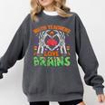 Math Teacher Love Brain Heart Skeleton Hand Zombie Halloween Comfort Colors Sweatshirt Pepper Math Teacher Love Brain Heart Skeleton Hand Zombie Halloween Comfort Colors Sweatshirt Pepper