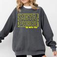 Metaphors Be With You English Teacher Shirts T-Shirt Comfort Colors Sweatshirt Pepper