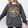 Middle School Crew Back To School For Teacher Comfort Colors Sweatshirt Pepper Middle School Crew Back To School For Teacher Comfort Colors Sweatshirt Pepper