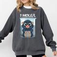 Mole Chemistry Chemist Student Science Teacher Comfort Colors Sweatshirt Pepper