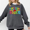 Montessori Rocks Montessori Teacher Back To School Comfort Colors Sweatshirt Pepper Montessori Rocks Montessori Teacher Back To School Comfort Colors Sweatshirt Pepper