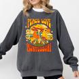 Montessori School Montessori Teacher Peace Love Montessori For Men Women Comfort Colors Sweatshirt Pepper