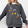 Music Note Pumpkin Fall Music Teacher Halloween Costume Comfort Colors Sweatshirt Pepper Music Note Pumpkin Fall Music Teacher Halloween Costume Comfort Colors Sweatshirt Pepper