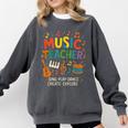 Music Teacher Music Sing Play Dance Choir Piano Comfort Colors Sweatshirt Pepper