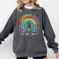 Musical Teacher Teaching Music Is My Jam Rainbow Tie Dye Comfort Colors Sweatshirt Pepper Musical Teacher Teaching Music Is My Jam Rainbow Tie Dye Comfort Colors Sweatshirt Pepper