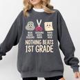 Nothing Beats 1st Grade Back To School Kids Teachers Comfort Colors Sweatshirt Pepper Nothing Beats 1st Grade Back To School Kids Teachers Comfort Colors Sweatshirt Pepper