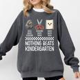 Nothing Beats Kindergarten Back To School Kids Teacher Comfort Colors Sweatshirt Pepper Nothing Beats Kindergarten Back To School Kids Teacher Comfort Colors Sweatshirt Pepper