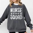 Nurse Squad Shirt Teacher Student Nursing Team For Men Women Girls Kids Comfort Colors Sweatshirt Pepper