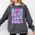 OMG Point Your Toes Dancing Teacher Tap Dancer Dance For Men Women Kids Comfort Colors Sweatshirt Pepper