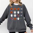 Order Of Operations Halloween Quiz Math Teacher For Men Women Kids Comfort Colors Sweatshirt Pepper