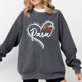 Para Heart Paraprofessional Teacher Paraeducator Comfort Colors Sweatshirt Pepper Para Heart Paraprofessional Teacher Paraeducator Comfort Colors Sweatshirt Pepper