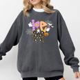 PE Teacher Coach Coquette Ghost Halloween Physical Education Comfort Colors Sweatshirt Pepper PE Teacher Coach Coquette Ghost Halloween Physical Education Comfort Colors Sweatshirt Pepper