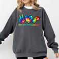 Peace Love Physical Education Tie Dye Sports PE Teacher Comfort Colors Sweatshirt Pepper