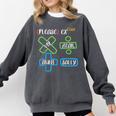 PEMDAS Please Excuse My Dear Aunt Sally Math Teacher Comfort Colors Sweatshirt Pepper