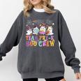 Pre-K Boo Crew Ghost Halloween Teacher Student Comfort Colors Sweatshirt Pepper Pre-K Boo Crew Ghost Halloween Teacher Student Comfort Colors Sweatshirt Pepper