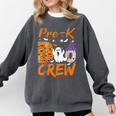 Pre K Boo Crew Teacher Student Halloween Pre Kindergarten Comfort Colors Sweatshirt Pepper
