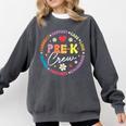 Pre-K Crew 1st Day Of School Preschool Teacher Comfort Colors Sweatshirt Pepper Pre-K Crew 1st Day Of School Preschool Teacher Comfort Colors Sweatshirt Pepper