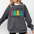 Pre-K Paraprofessional Teacher Back To School Vibes Comfort Colors Sweatshirt Pepper Pre-K Paraprofessional Teacher Back To School Vibes Comfort Colors Sweatshirt Pepper