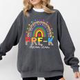 PreK Dream Team Leopard Rainbow Teacher Squad Back To School Comfort Colors Sweatshirt Pepper PreK Dream Team Leopard Rainbow Teacher Squad Back To School Comfort Colors Sweatshirt Pepper