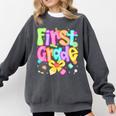 Preppy First Grade Back To School 1st Grade Teacher Girl Kid Comfort Colors Sweatshirt Pepper Preppy First Grade Back To School 1st Grade Teacher Girl Kid Comfort Colors Sweatshirt Pepper