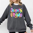 Preppy Seventh Grade Back To School 7th Grade Teachers Girls Comfort Colors Sweatshirt Pepper Preppy Seventh Grade Back To School 7th Grade Teachers Girls Comfort Colors Sweatshirt Pepper