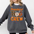 Preschool Boo Crew Halloween Teachers Students Costume Comfort Colors Sweatshirt Pepper