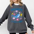 Preschool Is Whale-y Great Preschool Teacher Comfort Colors Sweatshirt Pepper Preschool Is Whale-y Great Preschool Teacher Comfort Colors Sweatshirt Pepper