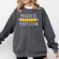Progress Over Perfection Motivational Teacher Tee Comfort Colors Sweatshirt Pepper Progress Over Perfection Motivational Teacher Tee Comfort Colors Sweatshirt Pepper
