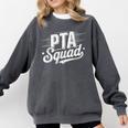 PTA Squad Parent Teacher Association Back To School Teacher Comfort Colors Sweatshirt Pepper PTA Squad Parent Teacher Association Back To School Teacher Comfort Colors Sweatshirt Pepper