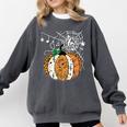 Pumpkin Music Teacher Halloween Fall Music Notes Autumn Comfort Colors Sweatshirt Pepper