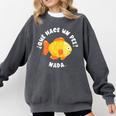 Que Hace Un Pez Nada Spanish Teacher Bilingual Teacher Dual Comfort Colors Sweatshirt Pepper Que Hace Un Pez Nada Spanish Teacher Bilingual Teacher Dual Comfort Colors Sweatshirt Pepper