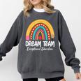 Rainbow Pencil Dream Exceptional Education Team SPED Teacher Comfort Colors Sweatshirt Pepper Rainbow Pencil Dream Exceptional Education Team SPED Teacher Comfort Colors Sweatshirt Pepper