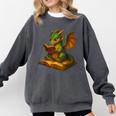 Reading Dragon Shirt For Bookish Teacher Librarian Bookworm Comfort Colors Sweatshirt Pepper Reading Dragon Shirt For Bookish Teacher Librarian Bookworm Comfort Colors Sweatshirt Pepper