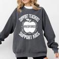 Red For Ed 2019 Support Teachers Support Kids Teacher Comfort Colors Sweatshirt Pepper
