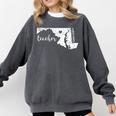 Red For Ed Maryland Teacher Public Education Comfort Colors Sweatshirt Pepper