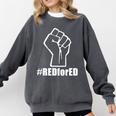 Red For Ed Teacher Fist North Carolina RedforEd Shirts Comfort Colors Sweatshirt Pepper Red For Ed Teacher Fist North Carolina RedforEd Shirts Comfort Colors Sweatshirt Pepper
