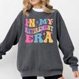 Retro Groovy Retirement Era Retired Teacher Comfort Colors Sweatshirt Pepper
