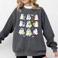 Retro Halloween Science Teacher Ghost Laboratory Teacher Comfort Colors Sweatshirt Pepper Retro Halloween Science Teacher Ghost Laboratory Teacher Comfort Colors Sweatshirt Pepper