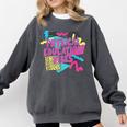 Retro Physical Education Vibes Gym Teacher Phys Ed Teacher Comfort Colors Sweatshirt Pepper