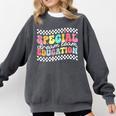 Retro Special Education Squad Groovy Dream Team SPED Teacher Comfort Colors Sweatshirt Pepper Retro Special Education Squad Groovy Dream Team SPED Teacher Comfort Colors Sweatshirt Pepper