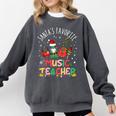 Santa's Favorite Music Teacher Christmas Santa Hat Matching Comfort Colors Sweatshirt Pepper Santa's Favorite Music Teacher Christmas Santa Hat Matching Comfort Colors Sweatshirt Pepper