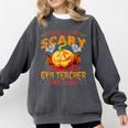 This Is My Scary Gym Teacher Costume Pumpkin Halloween Men Women Comfort Colors Sweatshirt Pepper This Is My Scary Gym Teacher Costume Pumpkin Halloween Men Women Comfort Colors Sweatshirt Pepper