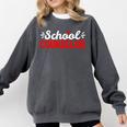 School Counselor Teacher Guidance Counseling For Men Women Kids Comfort Colors Sweatshirt Pepper