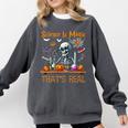 Science Is Magic Halloween Skeleton Students Teacher Comfort Colors Sweatshirt Pepper Science Is Magic Halloween Skeleton Students Teacher Comfort Colors Sweatshirt Pepper