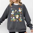 Silly Goose Behavior Analyst RBT ABA Therapy SPED Teacher Comfort Colors Sweatshirt Pepper