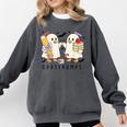 Silly Goose Spooky Teacher Halloween Cute Goosebumps Comfort Colors Sweatshirt Pepper Silly Goose Spooky Teacher Halloween Cute Goosebumps Comfort Colors Sweatshirt Pepper